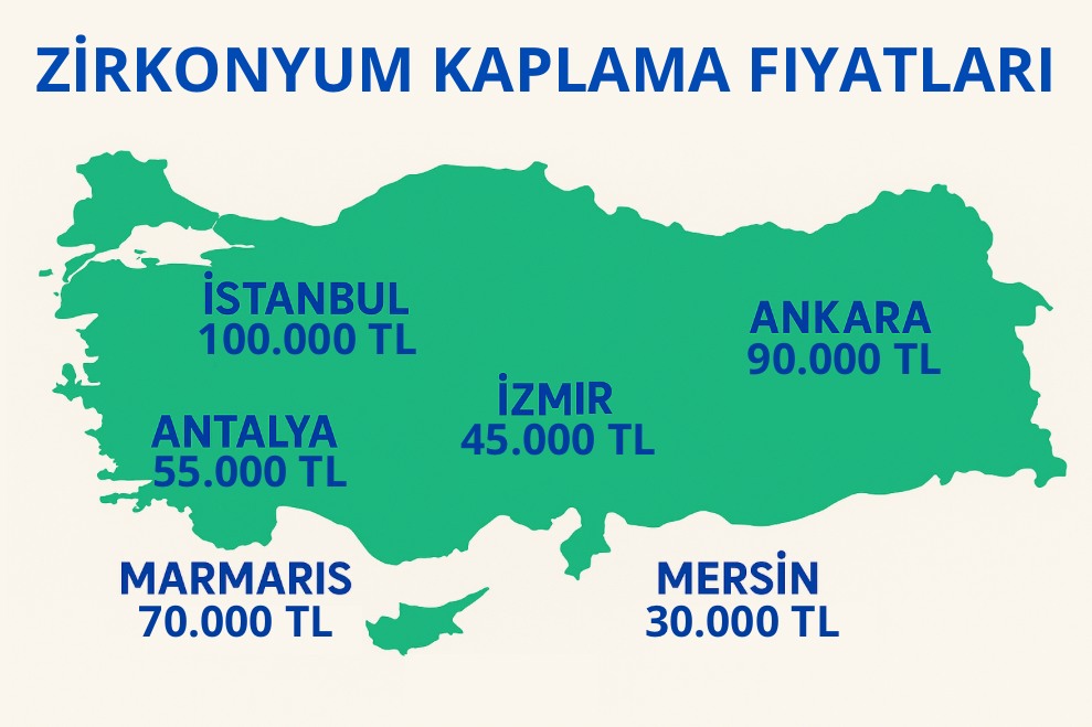 Zirkonyum Diş Kaplama Fiyatları